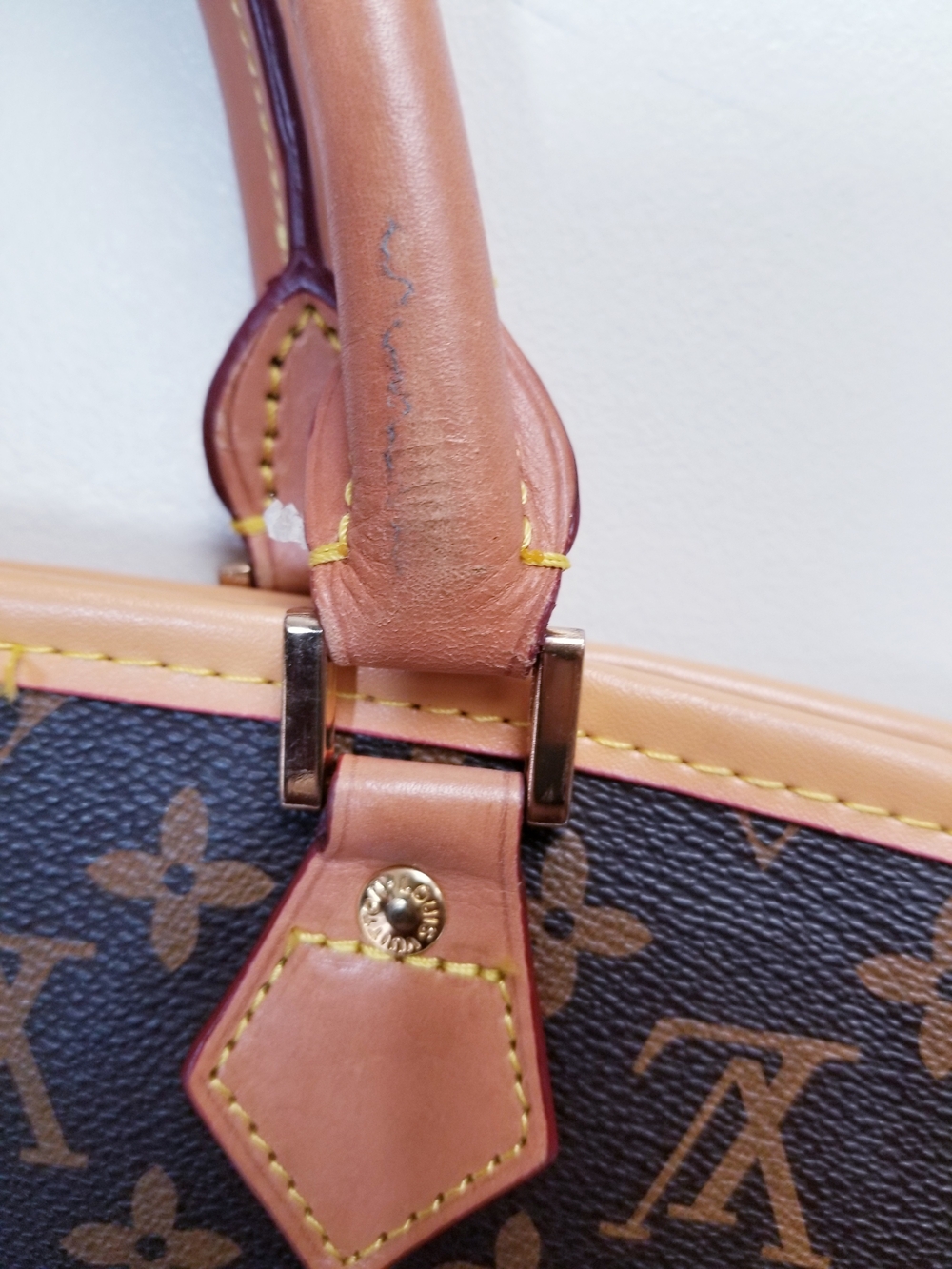 Louis Vuitton Monogram Garment Bag in Brown with Tan Trim - Picture 7 of 12